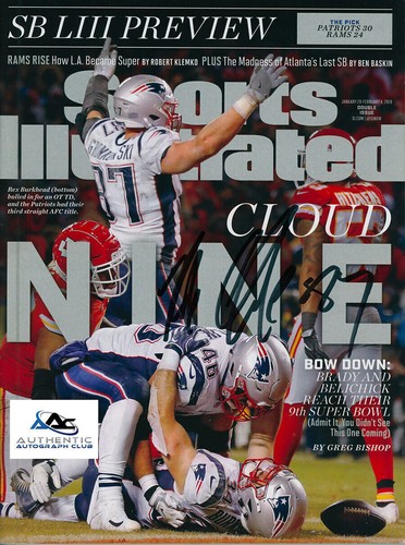 Rob gronkowski autografo - rob,