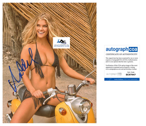 Nina agdal autografo - autografo, firmato