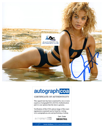 Autografo jasmine sanders - autografo,